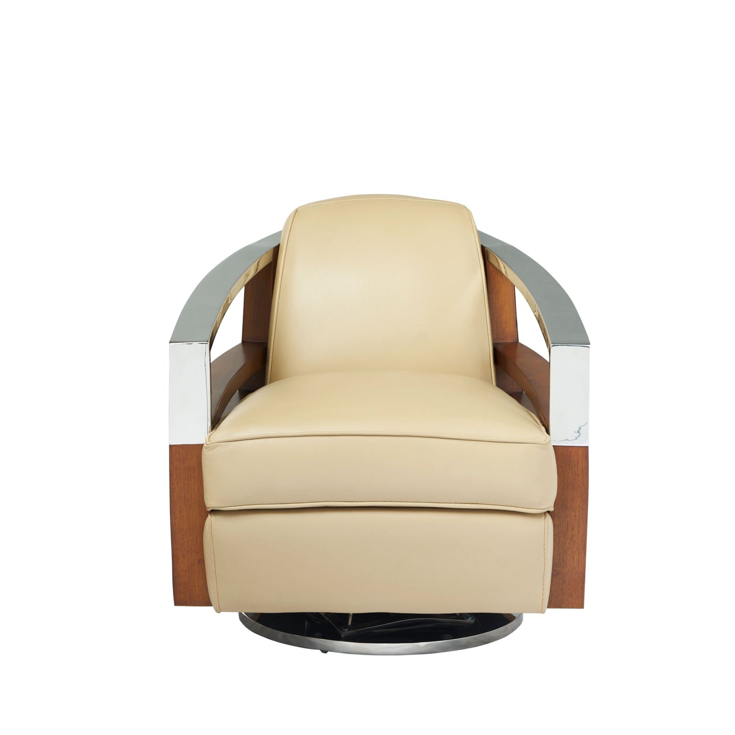 Clubsessel "Michél" drehbar beige
