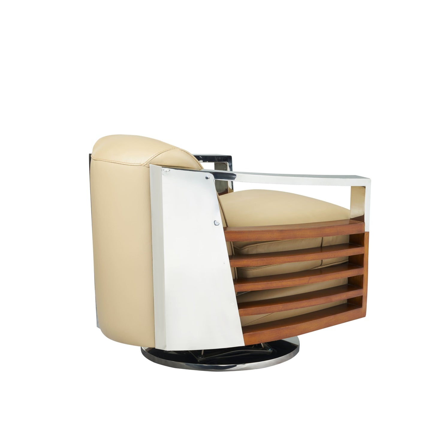 Clubsessel "Michél" drehbar beige