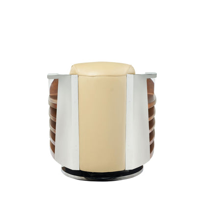 Clubsessel "Michél" drehbar beige